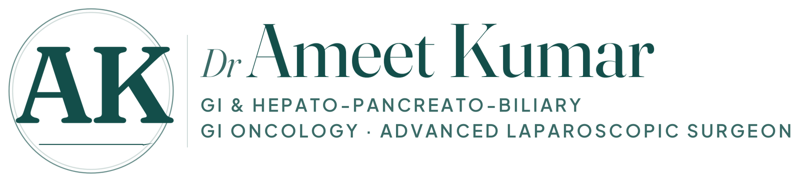 Dr Ameet Kumar — GI & Hepato-Pancreato-Biliary, GI Oncology, Advanced Laparoscopic Surgeon